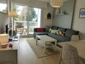 Appartement cosy, vue sur parc, 3 mins plage Benoit